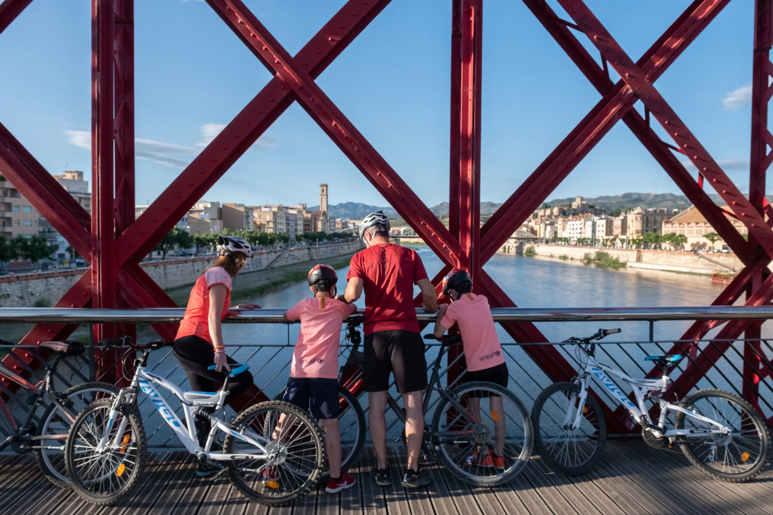 puente tortosa en bici