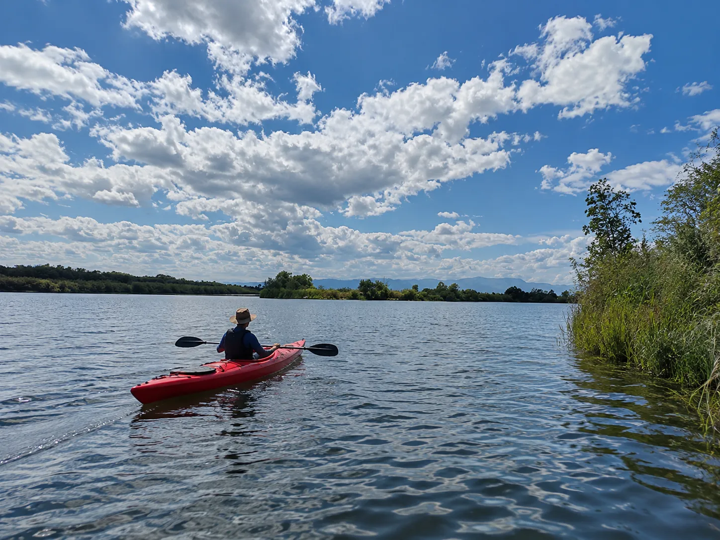 kayak en el rio ebro