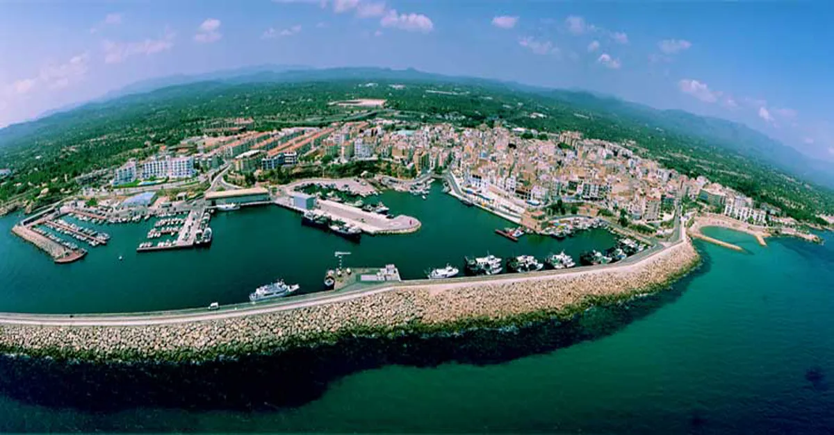 club nautico vista aerea