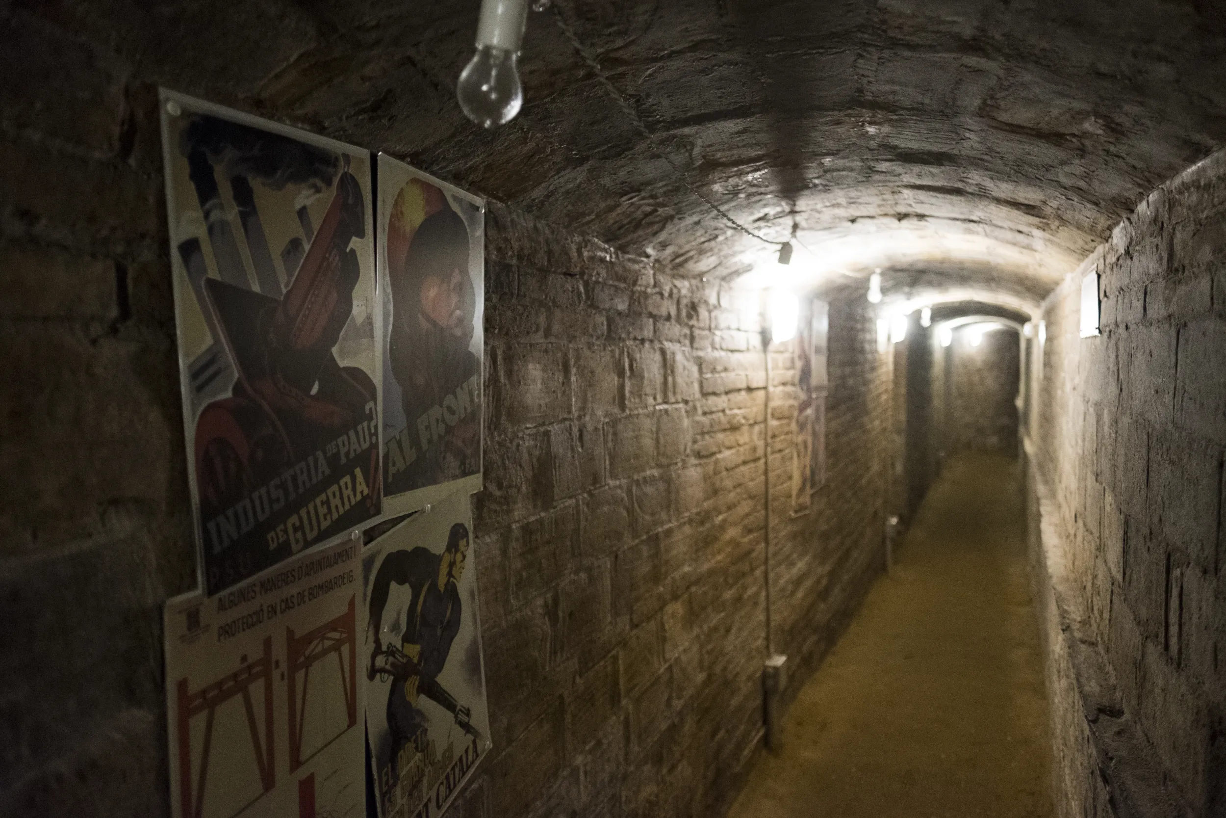 imagen refugio tortosa tunel