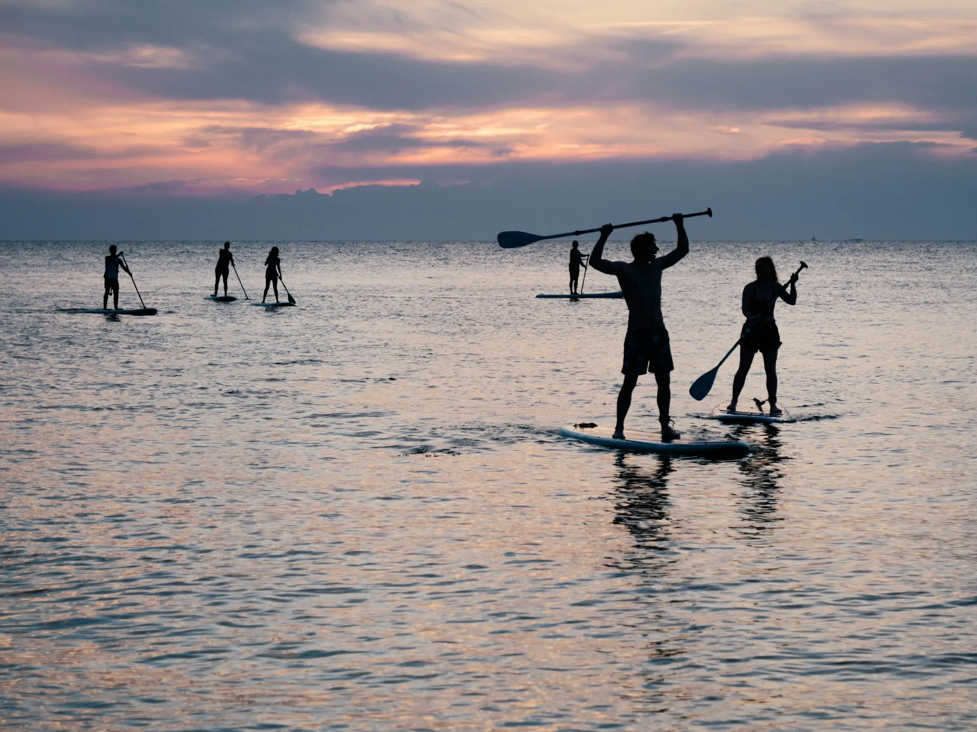 paddle surf