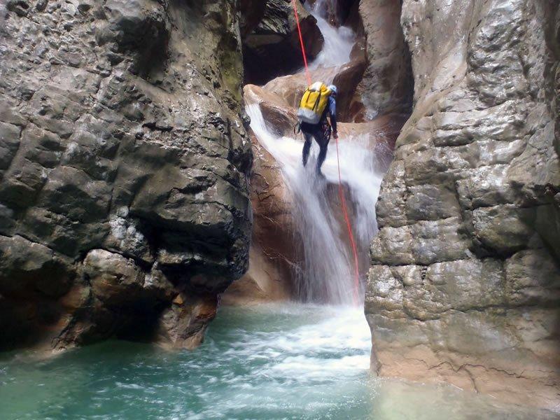 Descens Barranc al riu