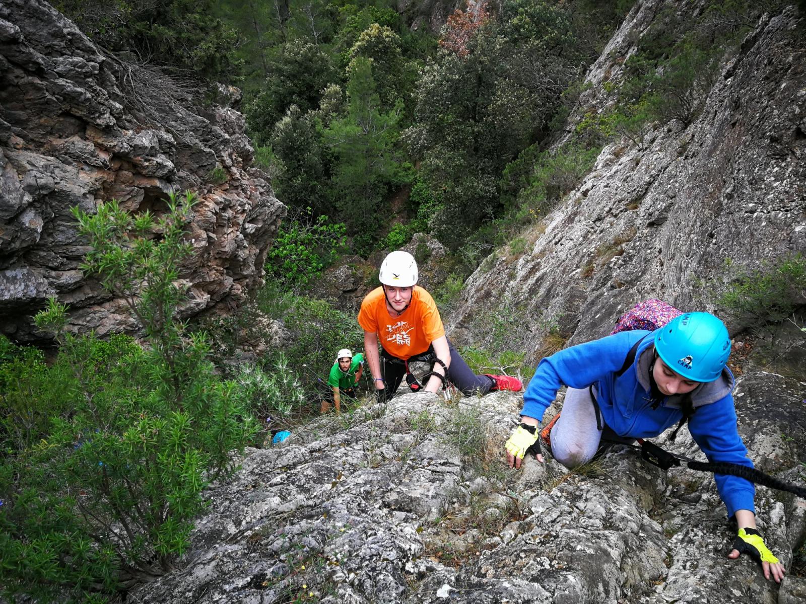 Escalada i Vies ferrades de Tivissa: Barranc de la Foig i Tormo de la Margarida