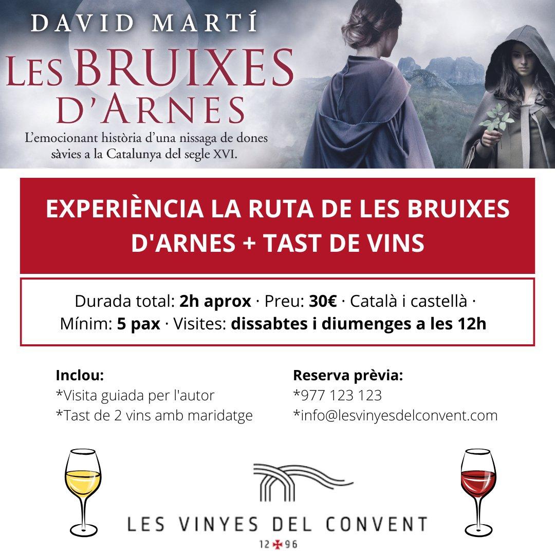 La ruta de les bruixes d'arnes + tast de vins