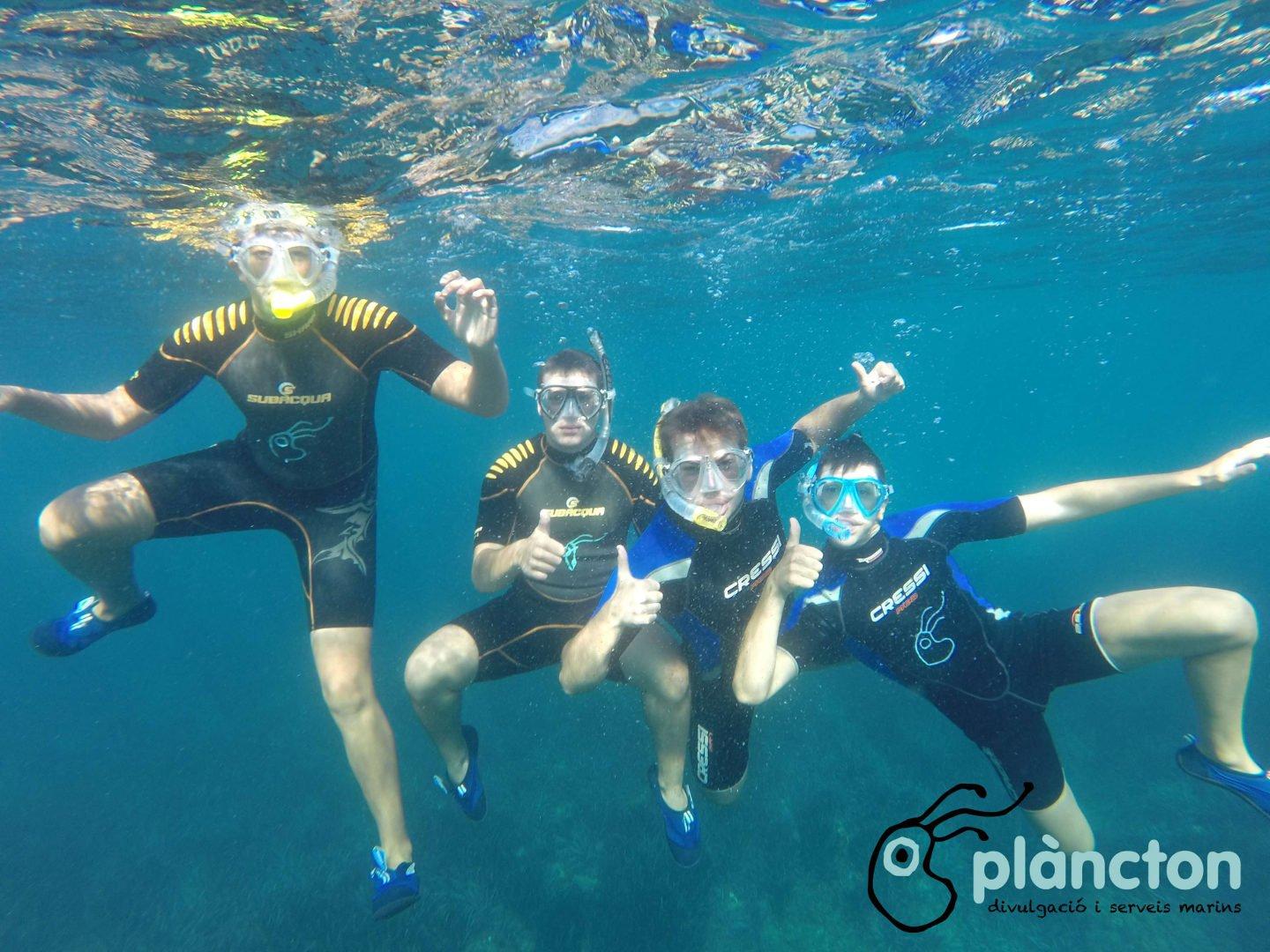 Viu l’experiència snorkel a l’Ametlla de Mar