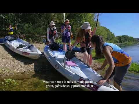 Kayak fluvial en las Terres de l'Ebre