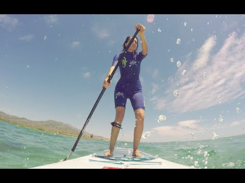 Paddle Surf a la costa d'Alcanar
