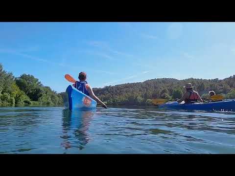 Caiac fluvial a les Terres de l'Ebre